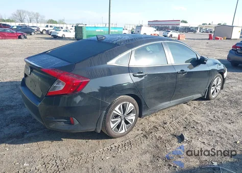 2017 Honda Civic Ex-L из США, поврежденный, VIN 19XFC1F71HE012575